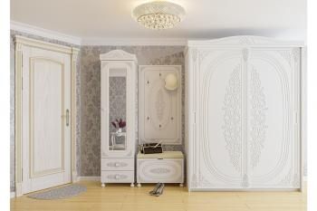 Шкаф-пенал Compass АС-1 с зеркалом