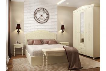 Шкаф трехстворчатый с зеркалом Compass АС-27 Плюс