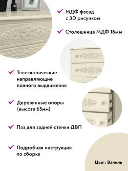 Комод Compass Ассоль плюс АС-62