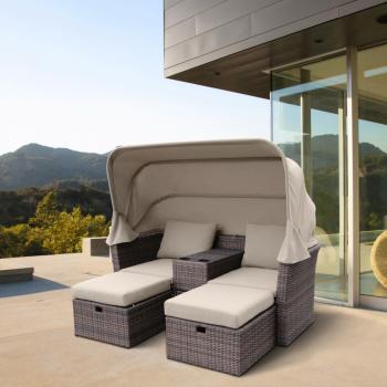 Комплект плетеной мебели Афина AFM-330