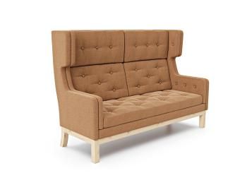 Сосна/Рогожка коричневая