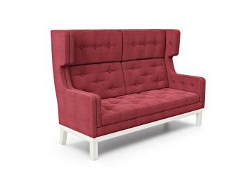 Беленый дуб/Шенилл красный