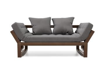 Орех/Серый велюр