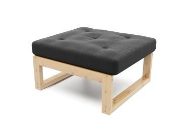 Сосна/Черная рогожка