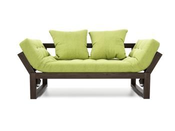 Венге/Зеленая рогожка