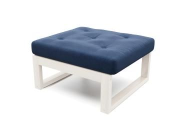 Беленый дуб/Синий велюр