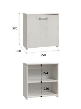 Комплект мебели для прихожей Compass Агата АТ-013