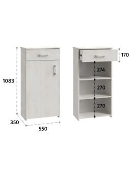 Комплект мебели для прихожей Compass Агата АТ-013