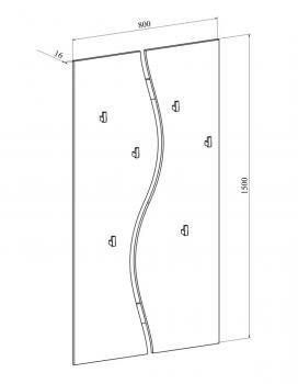 Вешалка Compass АТ-6