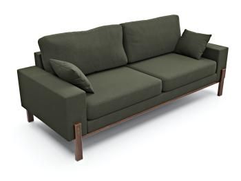 Велюр зеленый