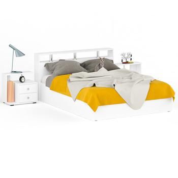 Кровать СВК Камелия 1600 + две тумбы