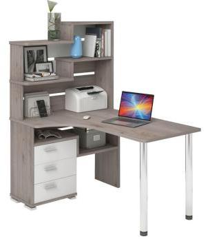 Стол компьютерный Мэрдэс СР-132-150 с надстройкой Левый