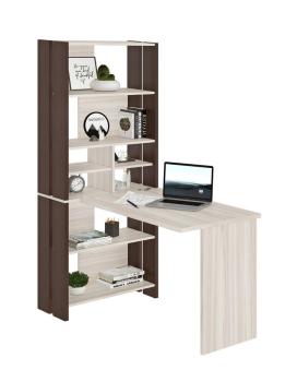 Стол-стеллаж Мэрдэс СТЛ-ОВХ+С100Прям (без тумбы)