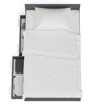 Кровать с ящиками СВК Мори 1200