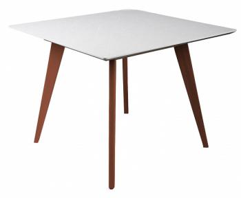 Мрамор Бьянко/Темный орех