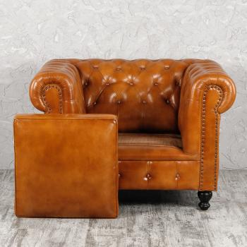 Кресло кожаное Decor of today Честер KH01655