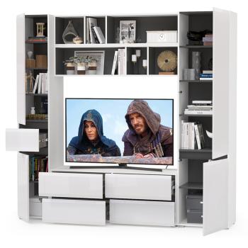 Гостиная Mobi Сидней Комплектация № 41 13.63 + 15.57 2шт + 13.200 + 13.202