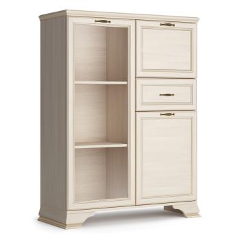 Шкаф Кураж Сиена низкий (1 стеклодверь)