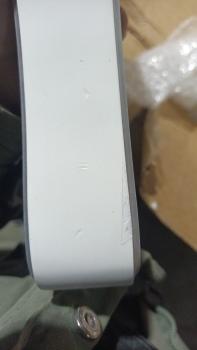 Стол обеденный Рифей 01 Белый/Серебро (У)