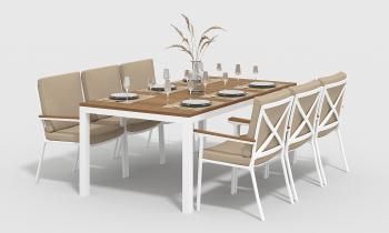 Обеденная группа Gardenini BELLA 200x100 С5