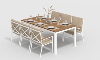 Обеденная группа Gardenini BELLA 200x100 С5