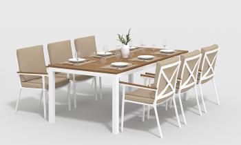 Обеденная группа Gardenini BELLA 220x100 С5