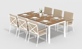 Обеденная группа Gardenini BELLA 220x100 С5