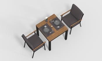 Обеденная группа Gardenini BELLA 80x80 С5