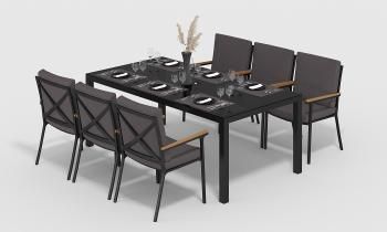 Обеденная группа Gardenini CALMA 200x110 С5