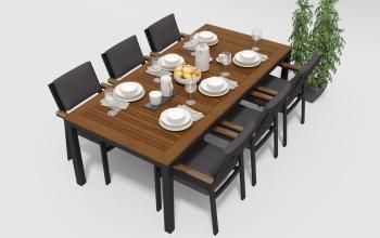 Обеденная группа Gardenini BELLA 200x100 С4