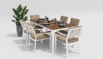 Обеденная группа Gardenini BELLA 180x90 С4