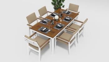 Обеденная группа Gardenini BELLA 180x90 С4