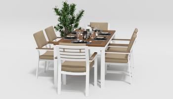 Обеденная группа Gardenini BELLA 180x90 С4