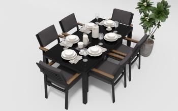 Обеденная группа Gardenini CALMA 180x90 С4