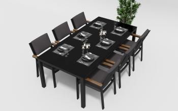 Обеденная группа Gardenini CALMA 200x100 С4