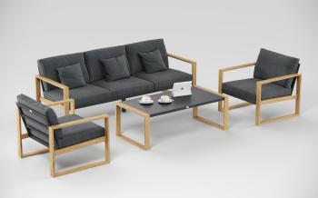 Лаунж зона Gardenini Premium Elegante long