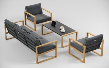 Лаунж зона Gardenini Premium Elegante long