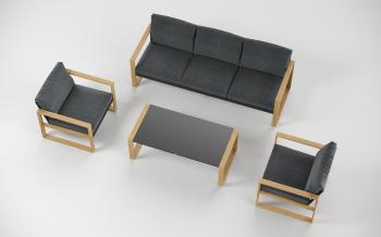 Лаунж зона Gardenini Premium Elegante long