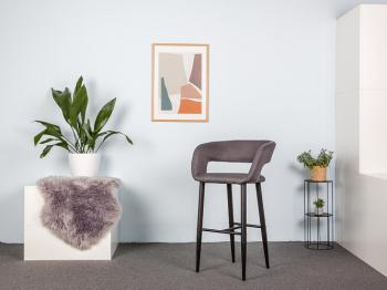 Кресло барное R-home Hugs Черный