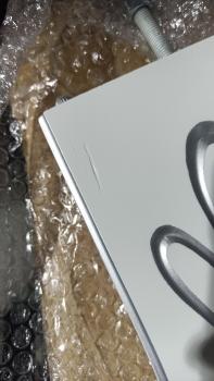 Стол обеденный Рифей 01 Белый/Серебро (У)