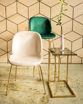 Стул STOOL GROUP Beetle (золотые ножки)