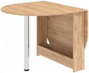 Дуб Крафт Золотой (хром ножка)