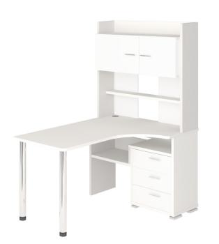 Стол компьютерный Мэрдэс СР-133-140 с надстройкой Правый