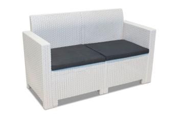 Диван двухместный B:rattan NEBRASKA SOFA 2