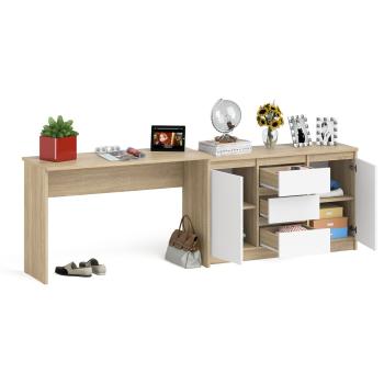 Стол письменный СВК Мори МСП1200.1 + Комод МК1200.3