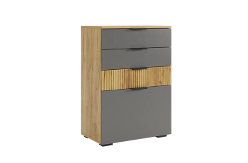 дуб крафт золотой/графит