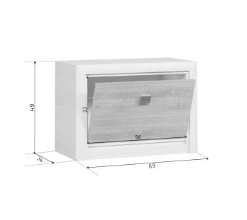 Тумба для обуви БРВ Мебель Koen BUT1D