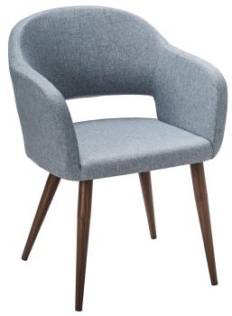 Светло-серый/каркас Темный орех