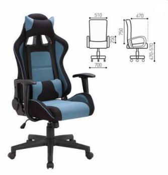 Кресло компьютерное BRABIX GT Racer GM-100 Ткань