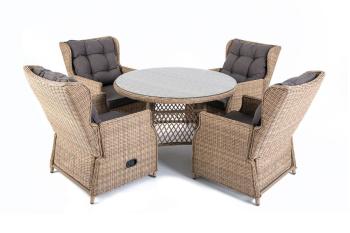 Обеденная группа из искусственного ротанга 4sis Лацио